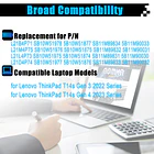 Batería de Repuesto para Lenovo ThinkPad T14s Gen 3 2022 Gen 4 2023 Series - AOMKA 3