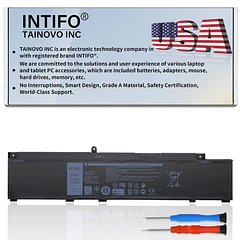 Batería de Repuesto para Dell G3 15 3500 3590 3700 3790 G5 15 5500 - INTIFO