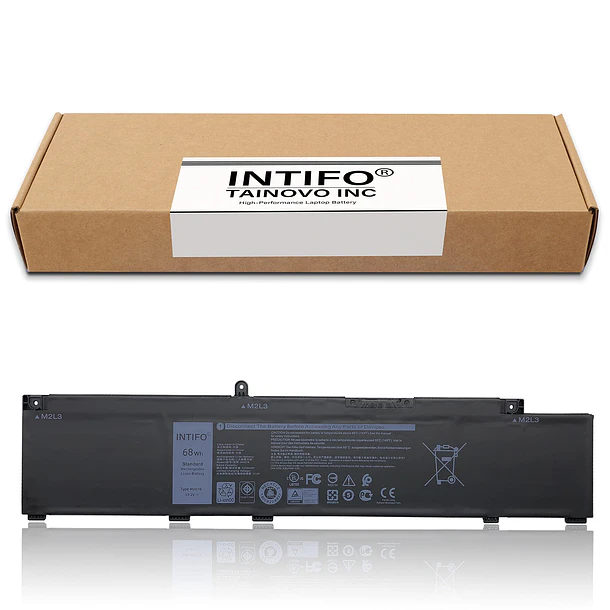 Batería de Repuesto para Dell G3 15 3500 3590 3700 3790 G5 15 5500 - INTIFO 2