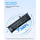 Batería de Repuesto GK5KY para DELL XPS 15 9575 2-in-1 Precision 5530 2-in-1 Series15-9575-D2801TS D1805TS 3