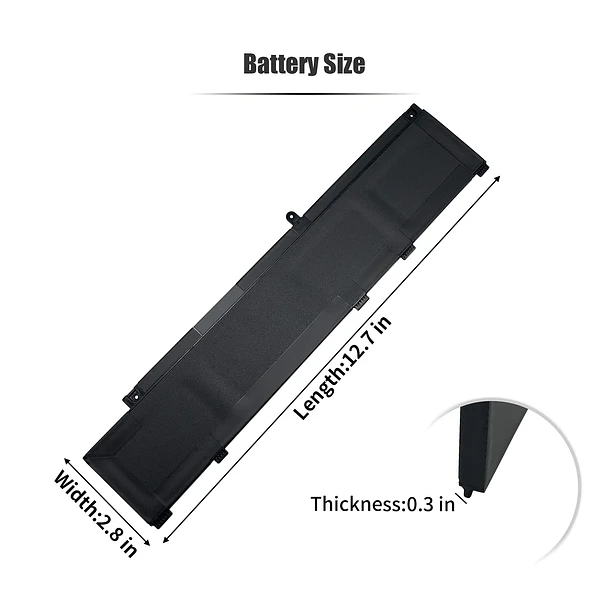 Batería de Repuesto para Dell G3 15 3500 3590 3700 3790 G5 15 5500 - INTIFO 6