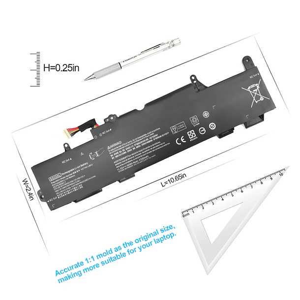 Batería de Repuesto SS03XL para diversos equipos compatibles según modelo SS03XL 5
