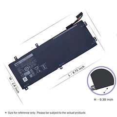 Batería de Repuesto RRCGW para Dell XPS 15 9550 15-9550 15-9560 15-9570 Precision 15 5510 - DELL RRCGW