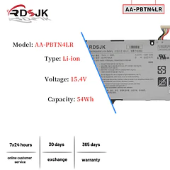 Batería de Repuesto QK06XL para Samsung 9 Pro NP940X3M NP940X3M-K01US NP940X3M-K02US NP940X3N NP940X3N-K01 NP940X5M NP940X5M-X01US