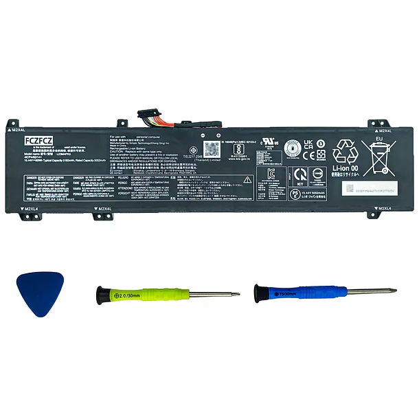 Batería de Repuesto L23M4PK5 para Lenovo Legion 5-16IRX9 83DG 83EW Series SB11M64607 5B11M64613 L23X4PK5 SB11M64605 - FCZFCZ 1