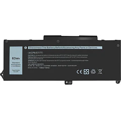 Batería de Repuesto RJ40G para Dell Latitude 14 5420 Latitude 15 5520 Precision 15 3560