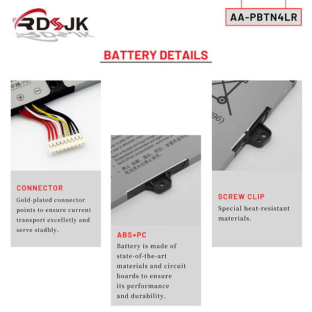 Batería de Repuesto QK06XL para Samsung 9 Pro NP940X3M NP940X3M-K01US NP940X3M-K02US NP940X3N NP940X3N-K01 NP940X5M NP940X5M-X01US 5