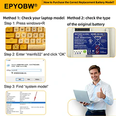 Batería de Repuesto BA-300 para diversos equipos compatibles según modelo BA-300 - EPYOBW