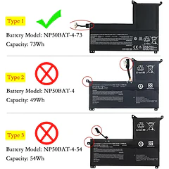 Batería de Repuesto NP50BAT-4-73 para diversos equipos compatibles según modelo NP50BAT-4-73 - EPYOBW