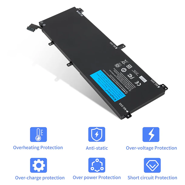 Batería de Repuesto TOTRM para Dell XPS 15 9530 Precision M3800 Series H76MV 0H76MY 7D1WJ - KingSener TOTRM 5