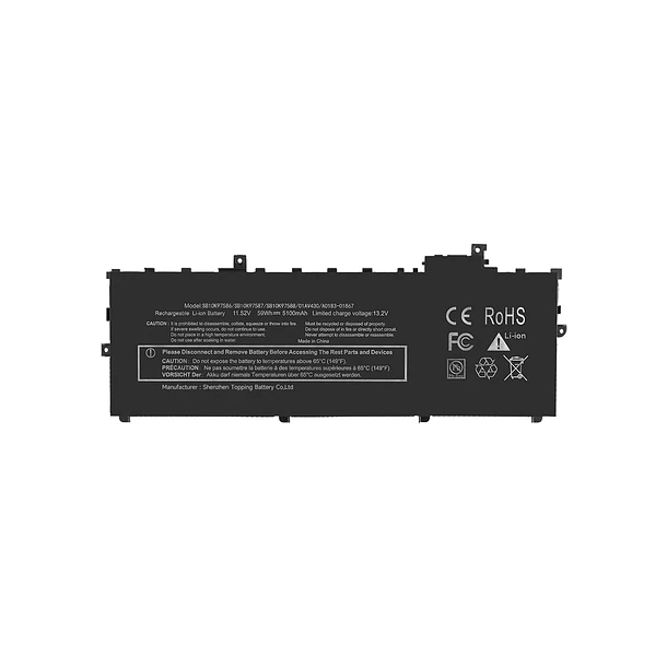 Batería de Repuesto SB10K97586/SB10K97587 para Lenovo ThinkPad X1 Carbon 5th Gen 2017 6th Gen 2018 - SeaPlant 1