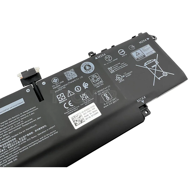 Batería de Repuesto JK6Y6 para Dell Precision 5470 5480 5490 CDTT2 YXP8T 41CP8/61/60 Series [15.4V - TBONTB 3
