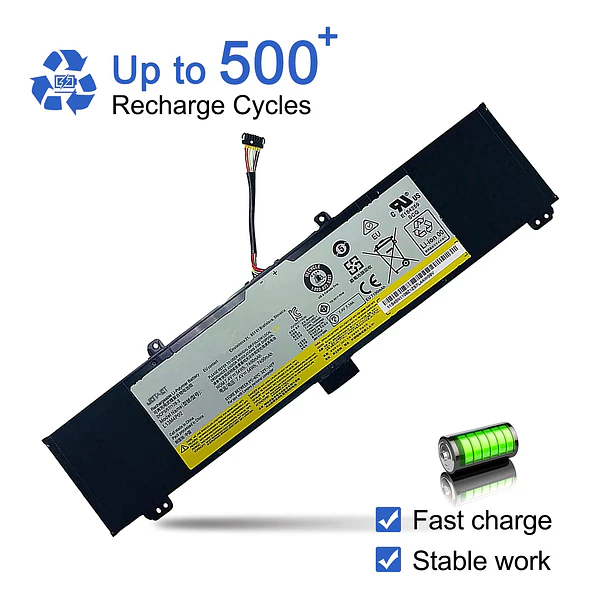 Batería de Repuesto L13M4P02 para Lenovo Erazer Y50 Y50-70 Y50-80 Y50P Y50P-70 Y70 Y70-70 Series - JOTACT 5