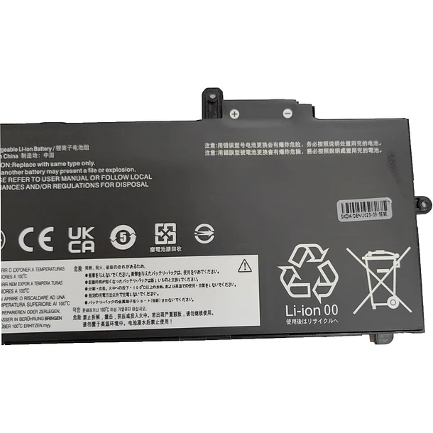 Batería de Repuesto JK6Y6 para Lenovo ThinkPad X280 A285 Series (11.4V 48Wh) - HBFVG 3