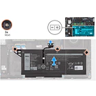 Batería de Repuesto 293F1 para Dell Latitude 5330/5330 2-in-1,Latitude 7330/7330 2-in-1,Latitude 7430/7430 2-in-1,Latitude 7530,Dell Latitude - DELL 2