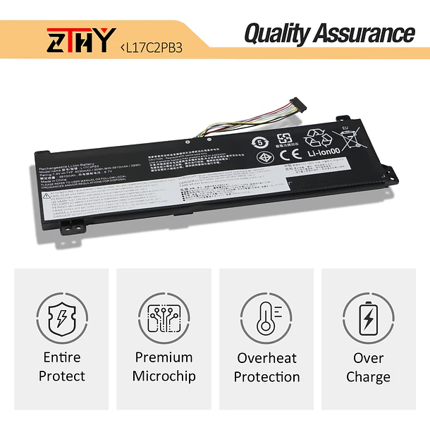 Batería de Repuesto WDXOR para Lenovo V130-15IGM V130-15IKB - ZTHY 5