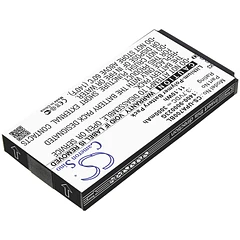 Batería de Repuesto CS-UPA700BL para Unitech PA700MCA PA700 PA720 S12GT301A S12GT1301A 1400-900035G 1400-900033G 1400-900023G - BCXY