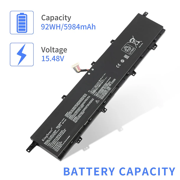 Batería de Repuesto C42N2008 para ASUS ZenBook Pro Duo 15 - KingSener 3