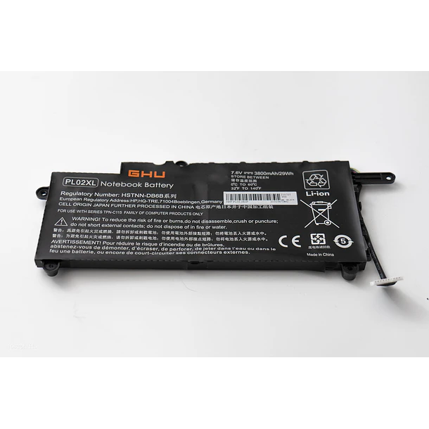 Batería de Repuesto LN06 para HP Pavilion 11-n x360 HSTNN-LB6B TPN-C115 11-n000snx 11-n010dx 11-n011dx 11-n012dx - GHU 2