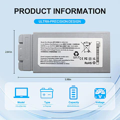 Batería de Repuesto CF-VZSU0PW para Pan-asonic Toughbook 40 Batteries 10.8V - Bituoer
