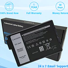 Batería de Repuesto XVJNP para Dell Latitude 5430 7330 Rugged Extreme P148G P148G001 P149G P149G001 - LAQUEENA XVJNP 4
