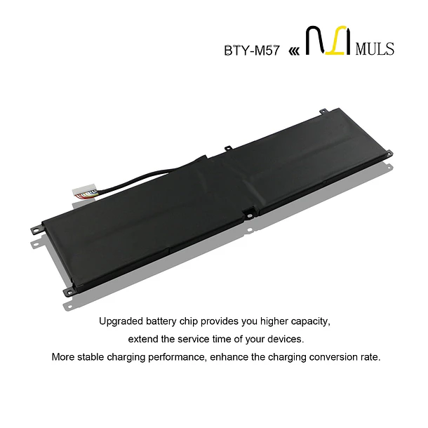 Batería de Repuesto BTY-M57 para MSI GP66 GP76 Leopard 10UE 10UG 10UH 11UE - MULS 5