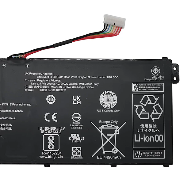 Batería de Repuesto AP16M4J para Acer Aspire 3 A314-33 A315-21 A315-41 A315-42 A315-54 A317-33 Series - FCZFCZ 3