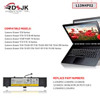 Batería de Repuesto L13M4P02 para Lenovo Erazer Y50 Y50-70 Y50-80 Y50P Y50P-70 Y70 Y70-70 Y50-70-ISE 3
