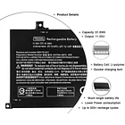 Batería de Repuesto TE03XL para HP Pavilion 15 Omen 15-BC000 15-BC015TX 15-AX033DX 15-AX000 Series Notebook - Hubei 3