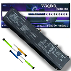 Batería de Repuesto WK06XL para HP Omen 16-b0xxx 16-b0000TX 16-B0047TX 16-C0167AX Omen 7 Plus 17-ck0xxx - VVXQING