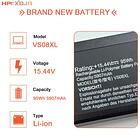 Batería de Repuesto VS08XL para HP ZBook Fury 16 G9 Mobile Workstation Fury 16 G11 - HPXXDJA 2