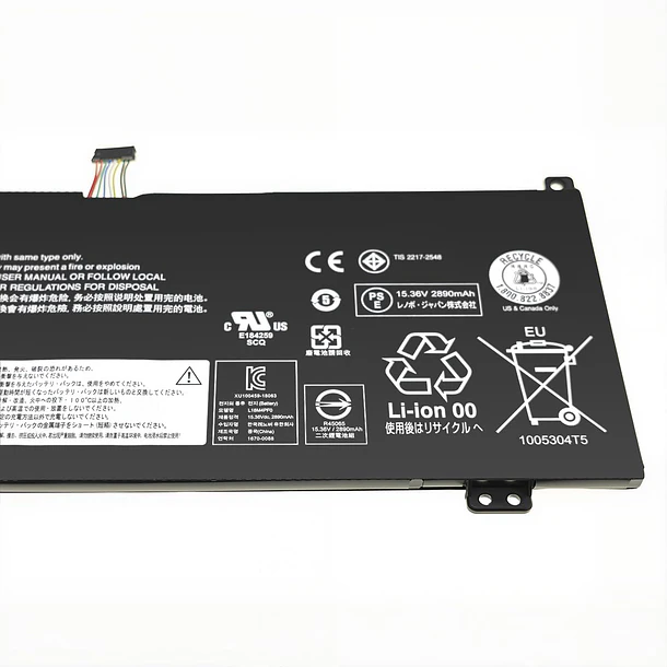 Batería de Repuesto L18M4PF0 para Lenovo Thinkbook 14S-IWL 13S-IWL ThinkBook 13s 14s V540S 15.36V 2964mAh - Tanch 5