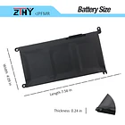 Batería de Repuesto HT03XL para Dell Chromebook 3100 3400 - ZTHY JPFMR 6