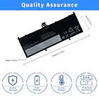 Batería de Repuesto L19C4PD1 para Lenovo ideapad Yoga 6-13ARE05 6-13ALC6 Yoga C640-13IML LTE Series L19C4PD1 - NBULBL 4