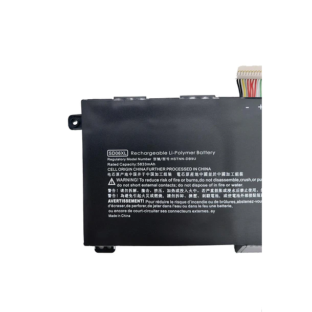 Batería de Repuesto SD06XL para HP Omen 15-EK 15-EN 15-EK0000 15-EK0009TX 15-EN0029NR Series Laptop HSTNN-DB9U - YXKC 2