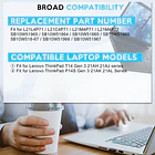Batería de Repuesto L21L4P71 para Lenovo ThinkPad T14 Gen 3 / P14S Gen 3 Gen - EFOHANA 3