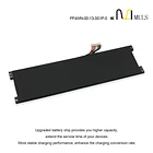 Batería de Repuesto PF4WN-00-13-3S1P-0 para Hasee KINGBOOK U43E1 U43S1 U45A1 - MULS 5