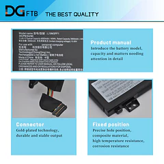 Batería de Repuesto L18M3PF6 para Lenovo ThinkBook 14-IML 20RV 14-IIL 20SL 15-IML 20RW 15-IIL Series