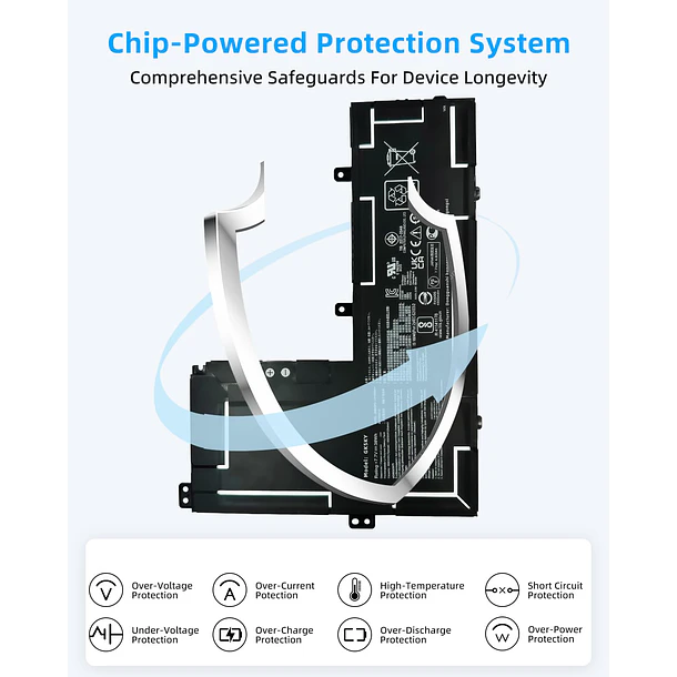 Batería de Repuesto GK5KY para Asus for Chromebook CX1100 CX1400 CX1500 CX1400CNA CX1100CNA CX1500CNA Series - Jbery 4