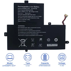Batería de Repuesto U478388PV-3S1P para Gateway GWTN156-12BK GWTN156-12RD GWTN156-12GR GWTN156-12BL GWTN156-12Bl Series 11.4V 5000mAh - JOTACT