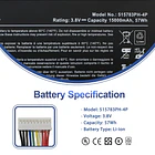 Batería de Repuesto 515783PH-4P para AUTEL MaxiCOM MK908 MK908P - ANTIEE 2