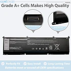 Batería de Repuesto JPFMR para Dell G7 15 7500 G15 5510 5511 5520 XPS 15 - GBNENGTD 3