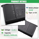 Batería de Repuesto KV690 para Dell Precision 5680 Precision 5690 Series Notebook 6D2HW 06D2HW WPYCV - RHKRKQN 2