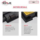 Batería de Repuesto 81+ para Lenovo ThinkPad T420i T420s T420s 4171-4176 T430s T430si T420si 0A36287 5