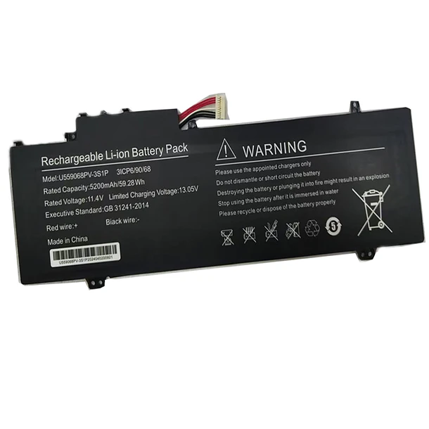 Batería de Repuesto para Gateway GWTN156-5BK GWNR71517-BK GWTN156-4PR - Aowe