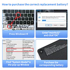 Batería de Repuesto CS03XL para HP Elitebook 745 755 840 850 G3 G4 Series 15u - SHUO.Z.B 2