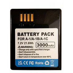 Batería de Repuesto VMC4030 para 308-10029-01 308-10047-01 A-1 A-1B, A-1C VMA4400 VMS4230P VCS4500C - aowe