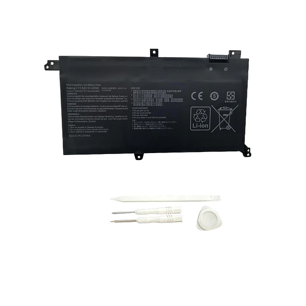 Batería de Repuesto B31N1732 para Asus VivoBook S14 S430FA S430FN K430FN K430UF R430FA R430FN S4300UF - HCSK 1