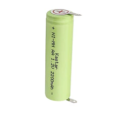 Batería de Repuesto MH-4B-AA1.2V-2200M-SOLDER-X para Remington Groomer/Trimmer R890 R950 R960 R970 TA3050 TA3070 TA4570 TA5570 - Kastar