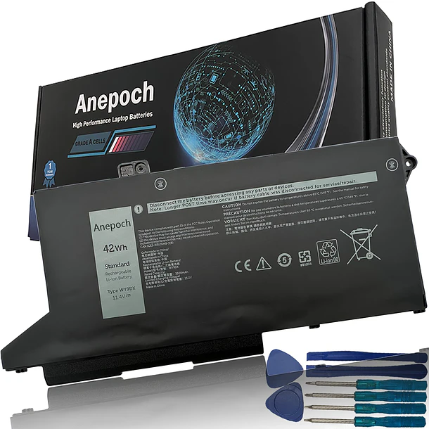 Batería de Repuesto WY9DX para Dell Latitude 5420 5520 Precision 15 3560 Dell P137G P137G001 - Anepoch 1